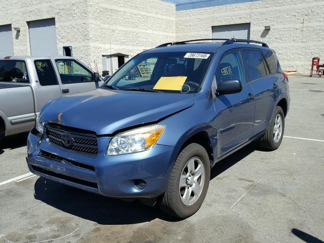 JTMZD35V585115192 - 2008 TOYOTA RAV4 BLUE photo 2