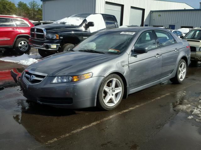 19UUA66294A051136 - 2004 ACURA TL GRAY photo 2