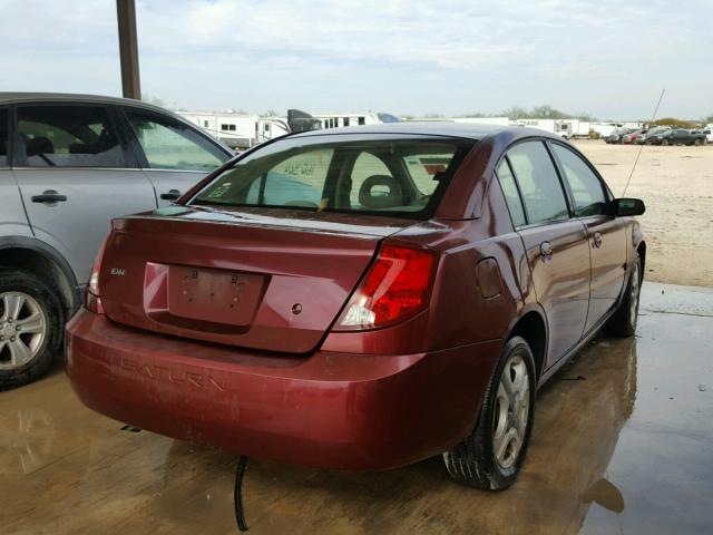 1G8AL52F73Z164009 - 2003 SATURN ION LEVEL 栗色 照片 4