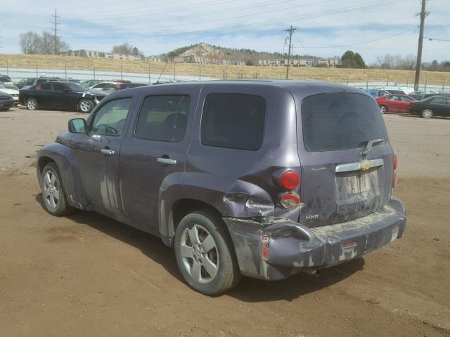 3GNDA13DX6S565612 - 2006 CHEVROLET HHR LS PURPLE photo 3