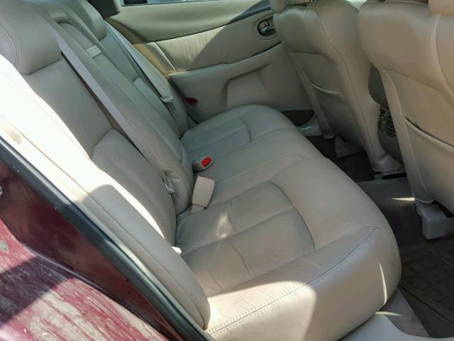 1G3GR64H414211316 - 2001 OLDSMOBILE AURORA BURGUNDY photo 6