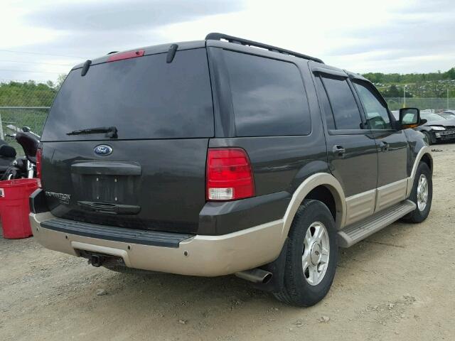 1FMFU18545LA35503 - 2005 FORD EXPEDITION BLACK photo 4