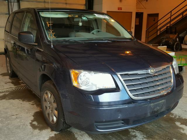 2A8HR44E19R653017 - 2009 CHRYSLER TOWN & COU BLUE photo 1