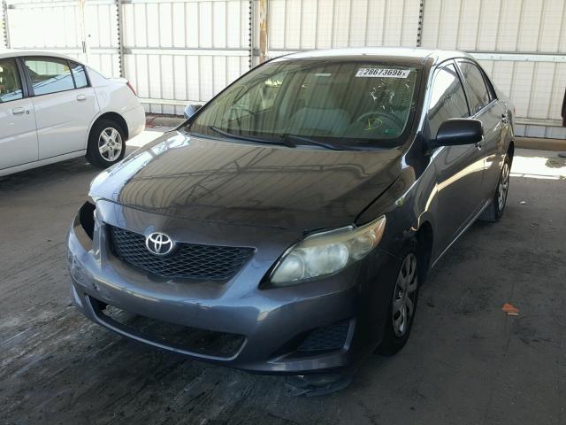 1NXBU40E69Z066229 - 2009 TOYOTA COROLLA BA GRAY photo 2