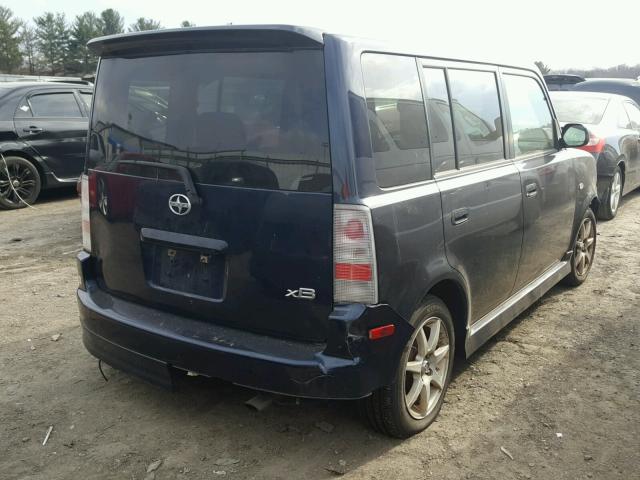 JTLKT324564035947 - 2006 TOYOTA SCION XB Mavi foto 4