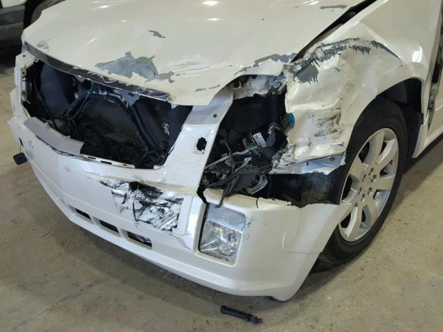 1GYEE637160116183 - 2006 CADILLAC SRX WHITE photo 9