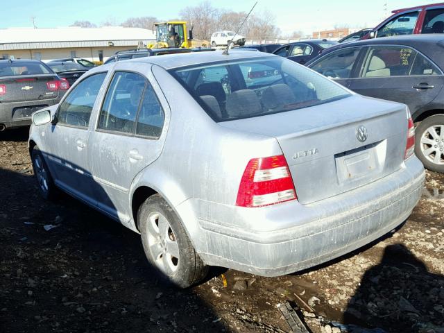 3VWSA69M64M031770 - 2004 VOLKSWAGEN JETTA GLS SILVER photo 3