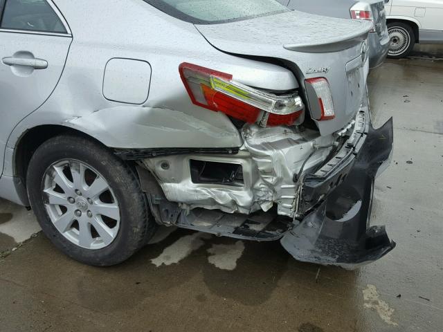 4T1BB46KX9U079634 - 2009 TOYOTA CAMRY HYBR SILVER photo 9