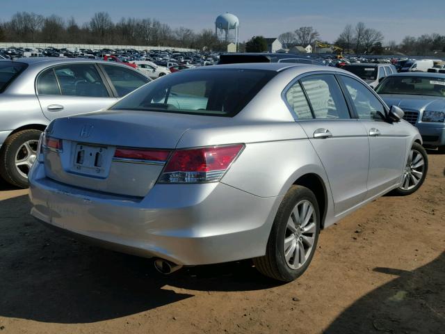 1HGCP2F75CA013674 - 2012 HONDA ACCORD EX SILVER photo 4