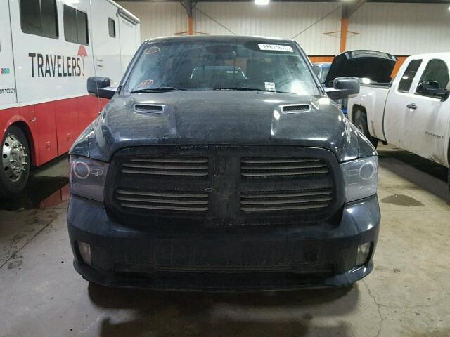 1C6RR7MT5DS636344 - 2013 RAM 1500 SPORT BLACK photo 9