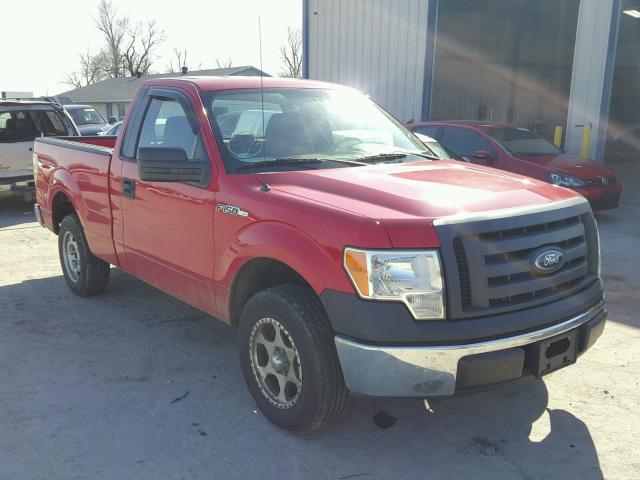 1FTMF1CW2AKB38151 - 2010 FORD F150 RED photo 1