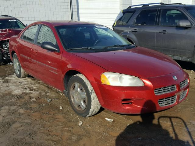 1B3EJ46X11N614074 - 2001 DODGE STRATUS SE RED photo 1