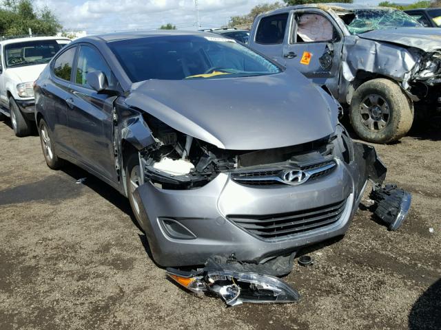 5NPDH4AE6BH061323 - 2011 HYUNDAI ELANTRA GL GRAY photo 1