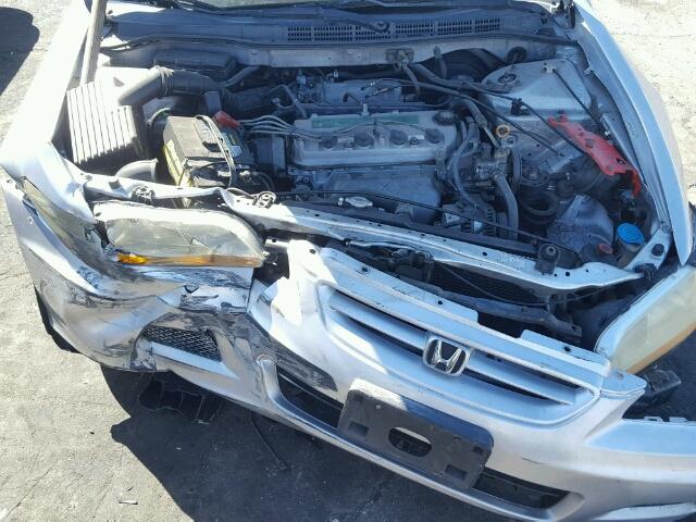 1HGCG32631A016203 - 2001 HONDA ACCORD LX SILVER photo 7