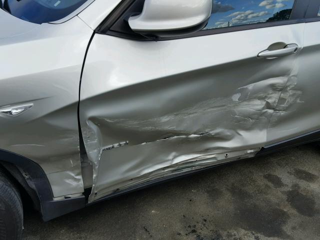 5UXWX5C55BL712773 - 2011 BMW X3 XDRIVE2 ვერცხლისფერი ფოტო 9