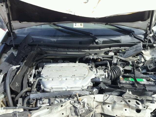 1HGCP36828A042216 - 2008 HONDA ACCORD EXL WHITE photo 7