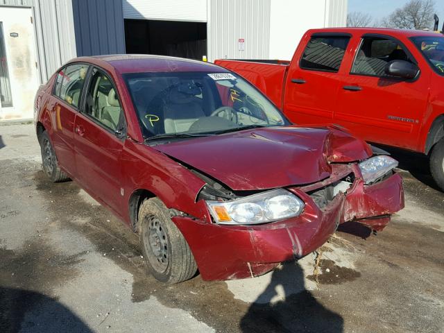 1G8AJ55F47Z163987 - 2007 SATURN ION LEVEL 红色 照片 1