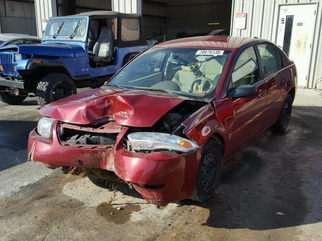 1G8AJ55F47Z163987 - 2007 SATURN ION LEVEL 红色 照片 2