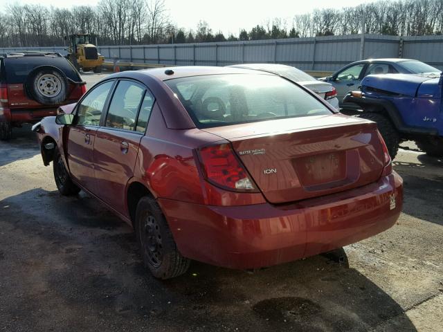 1G8AJ55F47Z163987 - 2007 SATURN ION LEVEL 红色 照片 3