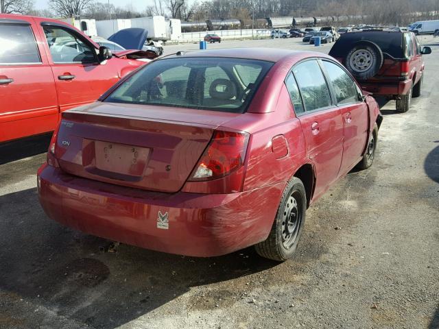 1G8AJ55F47Z163987 - 2007 SATURN ION LEVEL 红色 照片 4