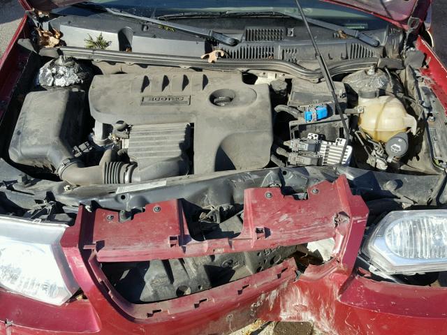 1G8AJ55F47Z163987 - 2007 SATURN ION LEVEL 红色 照片 7