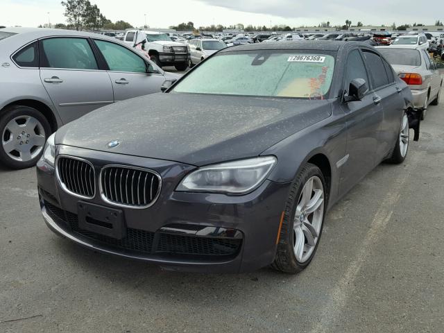 WBAYE4C56FD946749 - 2015 BMW 740 LI CHARCOAL photo 2