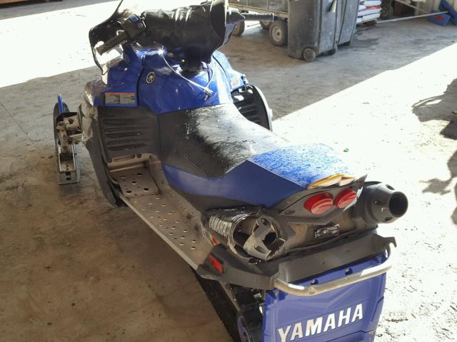 JYE8ER00X4A007766 - 2004 YAMAHA 998CC BLUE photo 9