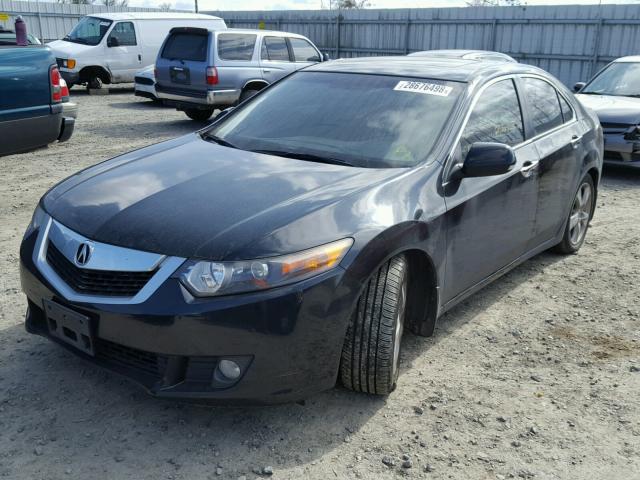 JH4CU2F63AC030889 - 2010 ACURA TSX BLACK photo 2