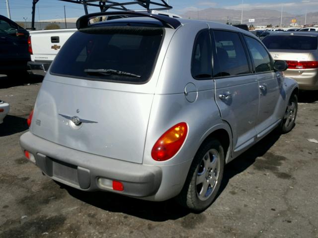 3C8FY4BB01T570141 - 2001 CHRYSLER PT CRUISER SILVER photo 4