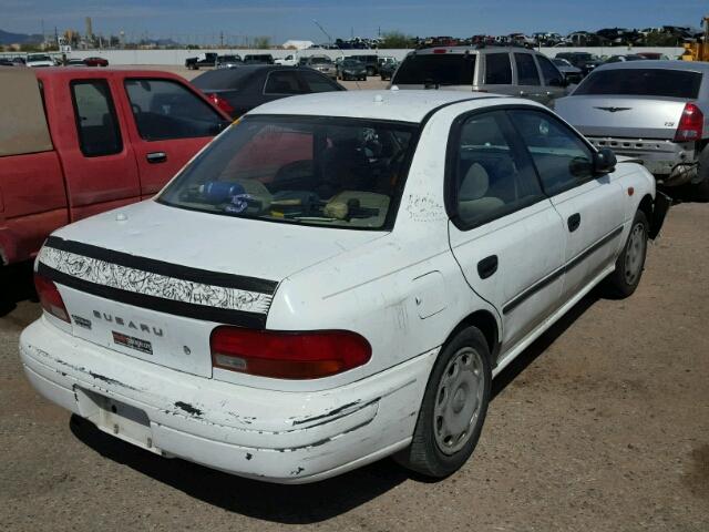 JF1GC4358YH503430 - 2000 SUBARU IMPREZA L WHITE photo 4