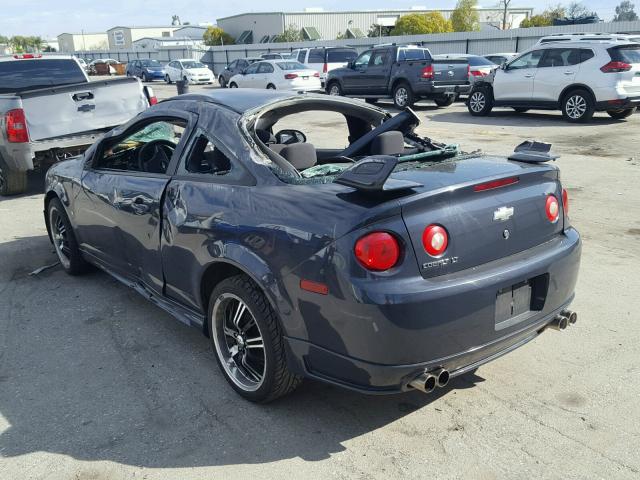 1G1AL18F287257070 - 2008 CHEVROLET COBALT LT GRAY photo 3