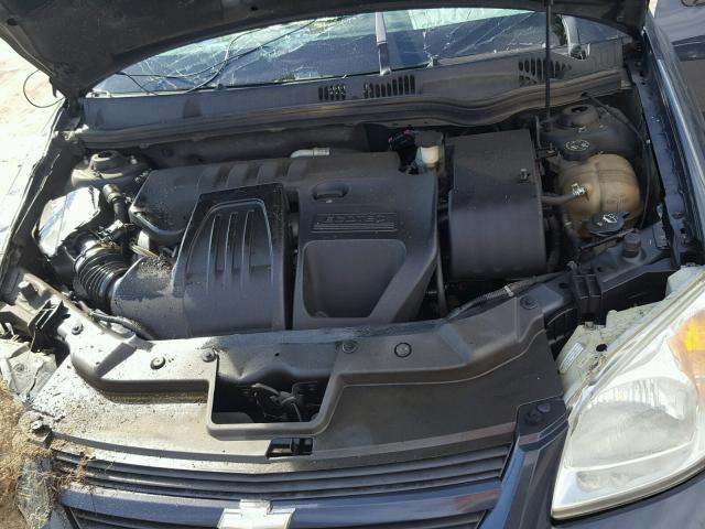 1G1AL18F287257070 - 2008 CHEVROLET COBALT LT GRAY photo 7