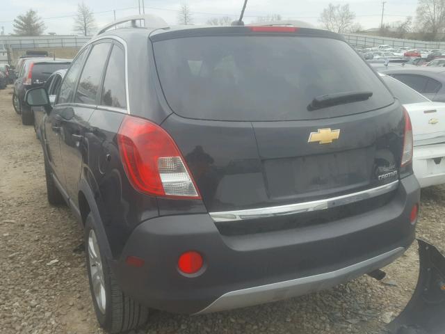 3GNAL2EK2ES512786 - 2014 CHEVROLET CAPTIVA LS 黑色 照片 3