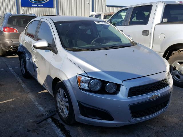 1G1JA5SH7C4121759 - 2012 CHEVROLET SONIC LS SILVER photo 1
