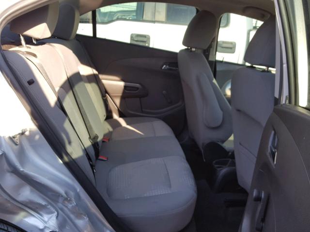 1G1JA5SH7C4121759 - 2012 CHEVROLET SONIC LS SILVER photo 6