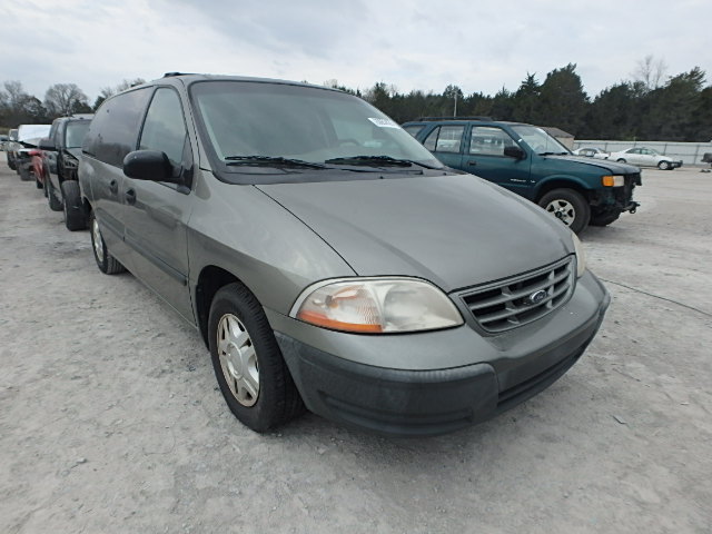 2FMZA5141YBA59146 - 2000 FORD WINDSTAR L GREEN photo 1