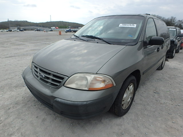 2FMZA5141YBA59146 - 2000 FORD WINDSTAR L GREEN photo 2