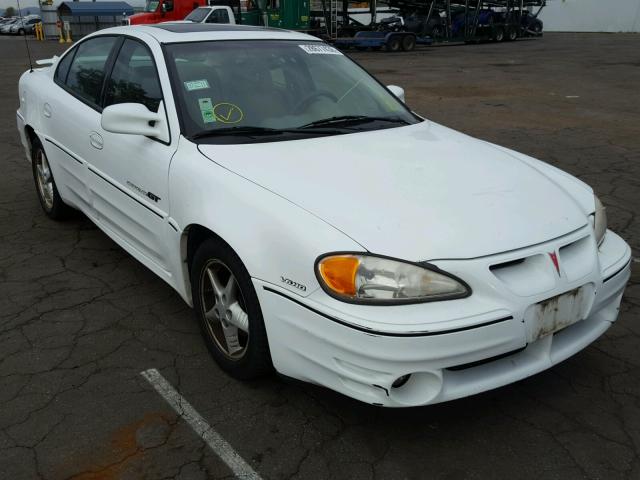 1G2NW52E8XM843400 - 1999 PONTIAC GRAND AM G WHITE photo 1