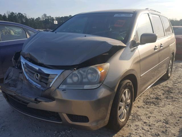 5FNRL38638B077953 - 2008 HONDA ODYSSEY EX GOLD photo 2