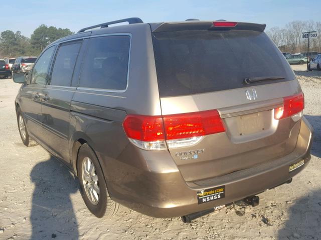 5FNRL38638B077953 - 2008 HONDA ODYSSEY EX GOLD photo 3