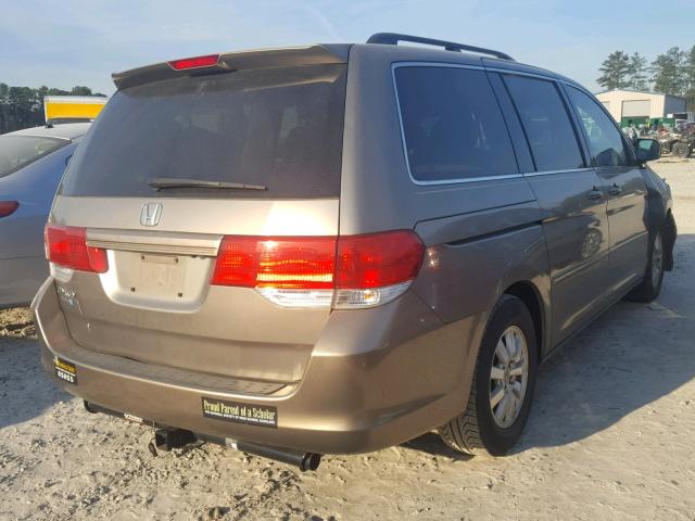 5FNRL38638B077953 - 2008 HONDA ODYSSEY EX GOLD photo 4