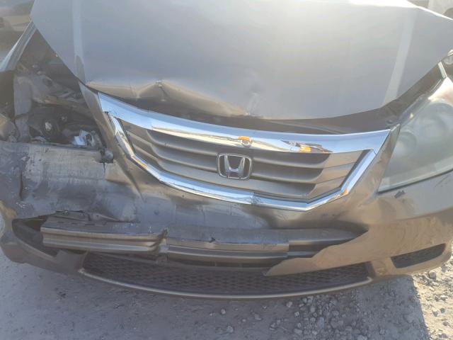 5FNRL38638B077953 - 2008 HONDA ODYSSEY EX GOLD photo 7