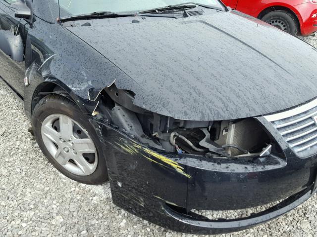 1G8AJ55F17Z157290 - 2007 SATURN ION LEVEL BLACK photo 9