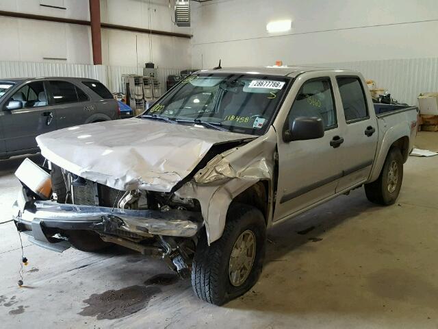 1GCDS13E288118458 - 2008 CHEVROLET COLORADO TAN photo 2