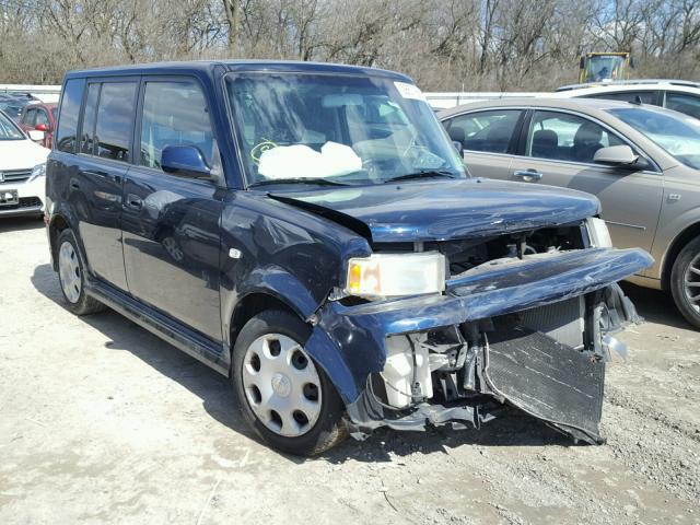 JTLKT324554024834 - 2005 TOYOTA SCION XB ლურჯი ფოტო 1