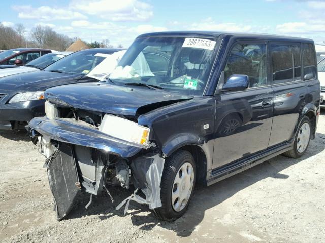 JTLKT324554024834 - 2005 TOYOTA SCION XB ლურჯი ფოტო 2