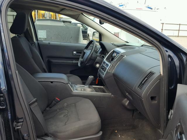 2FMDK38C29BB04654 - 2009 FORD EDGE SEL SILVER photo 5