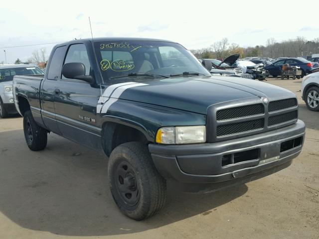 1B7HF13Y61J567883 - 2001 DODGE RAM 1500 GREEN photo 1