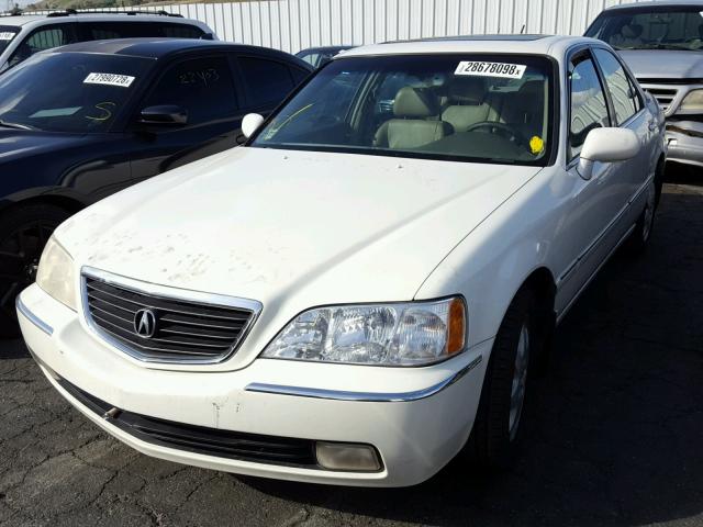 JH4KA96572C006407 - 2002 ACURA 3.5RL WHITE photo 2