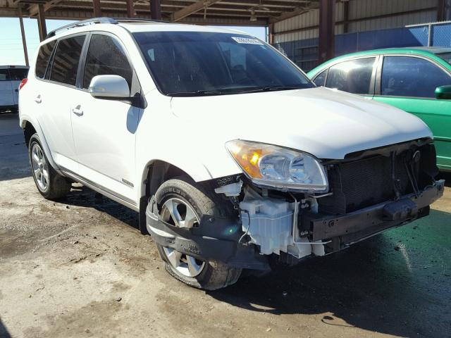 2T3YF4DV8AW046543 - 2010 TOYOTA RAV4 LIMIT WHITE photo 1